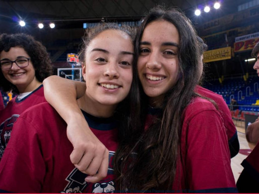 (Galería de fotos) El CB Ferreries disfruta en el Palau Blaugrana