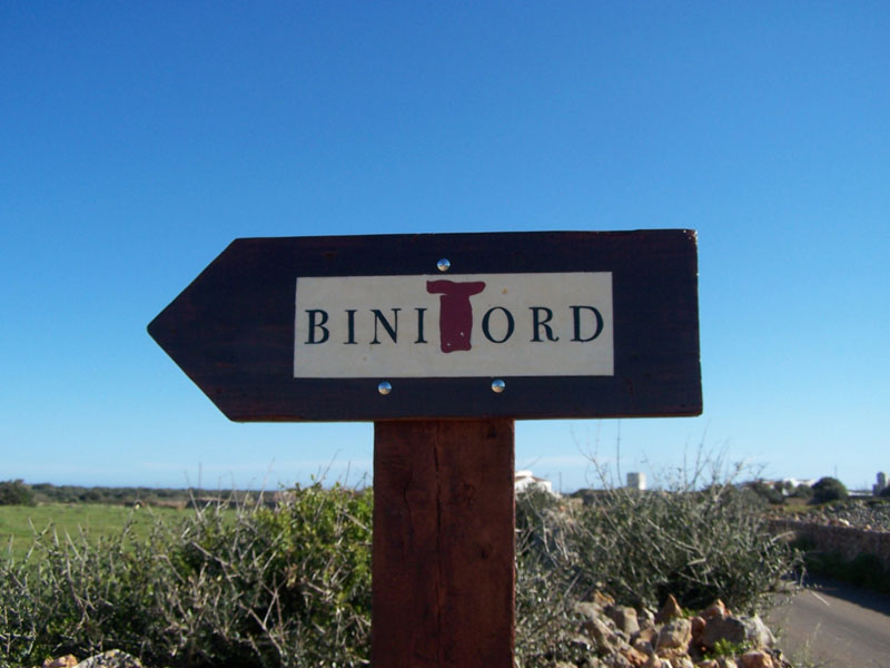 Bodega Binitord, en Ciutadella.