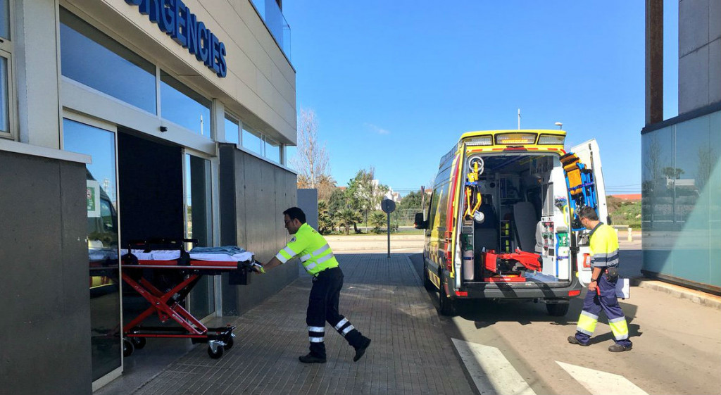 Primeros servicios de las nuevas ambulancias (Foto:  Area Salut Menorca)