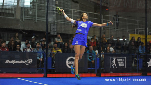 Espectacular remate de Gemma Triay (Foto: World Padel Tour)