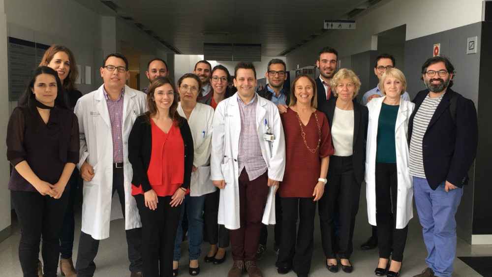 Foto de familia de los ponentes en la jornada.