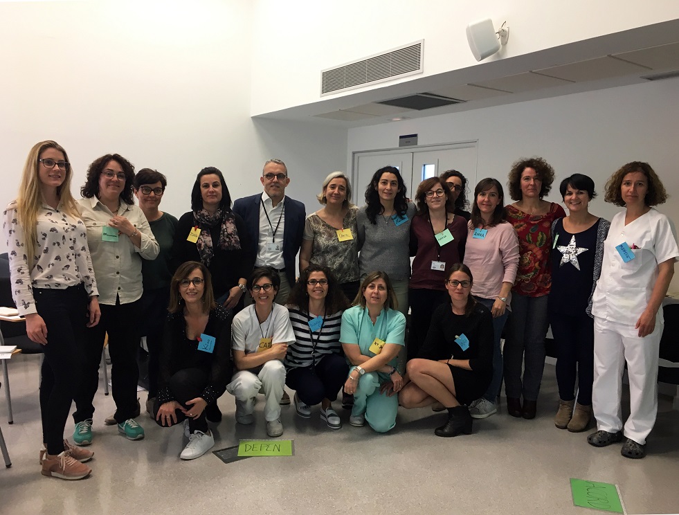 Foto de familia de los participantes en el curso.