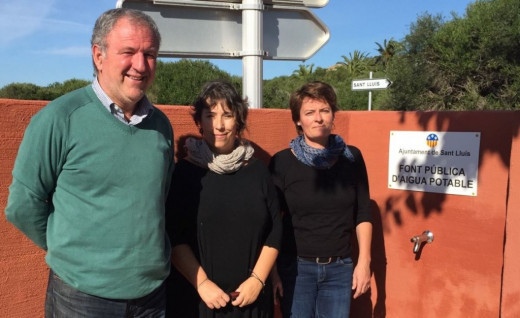 Socios de gobierno en Sant Lluís.