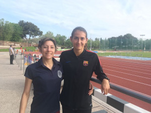 Lita López y Marina Bagur.