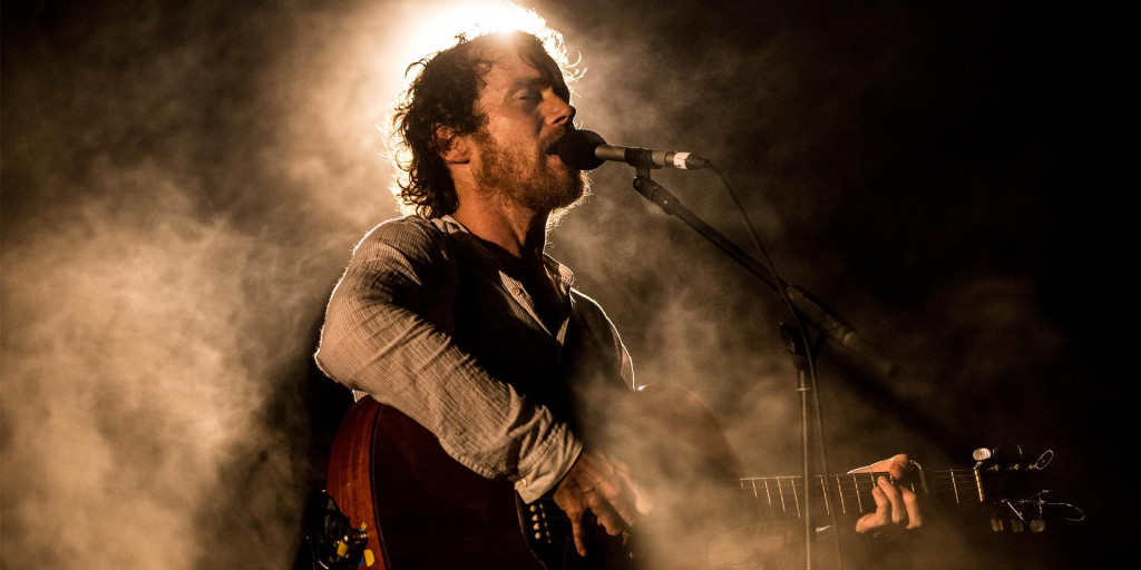 Damien Rice, durante un concierto.