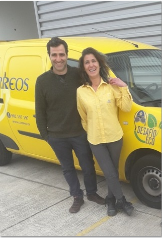 Marina Gomis y Juan Luis Sánchez.