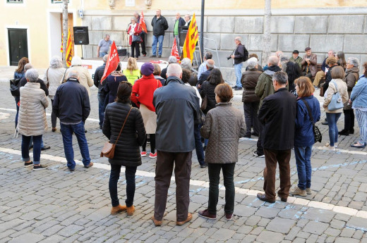 Imagen de la concentración (Foto: Tolo Mercadal)