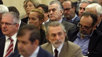 Acusados durante el juicio