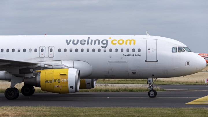 Avión de la compañía Vueling.