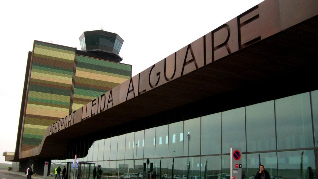 Imagen del aeropuerto de Lleida.