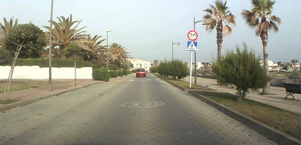 El incidente ocurrió en el Paseo Marítimo.