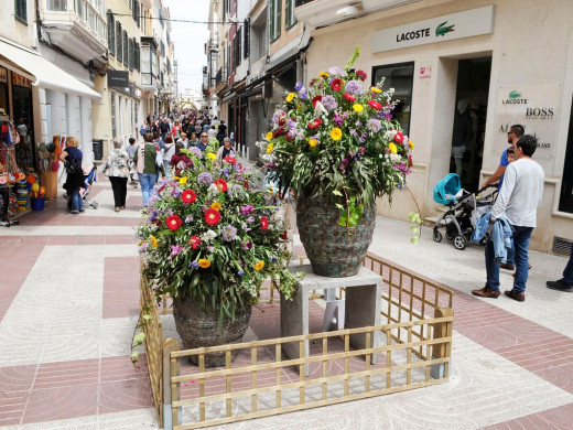 (Galería de fotos) Maó se llena de flores