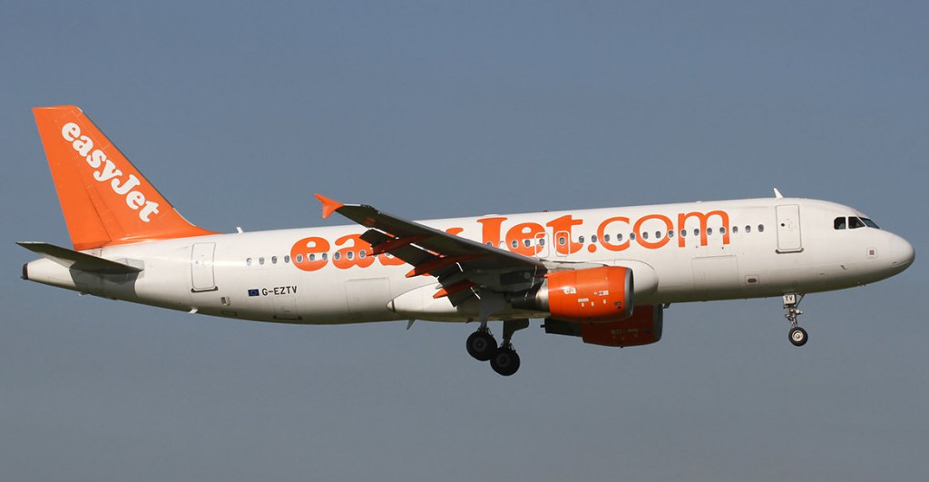 Avión de EasyJet.