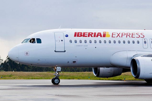 Avión de Iberia Express.
