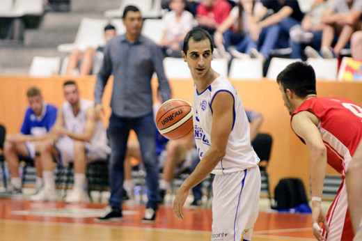 Pitu Jiménez en un partido de la temporada 2017-18.