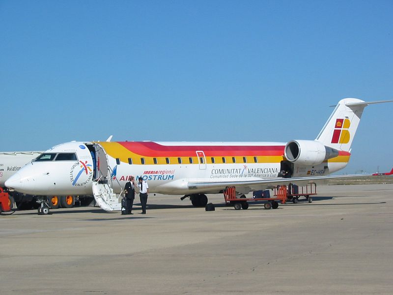 Avión compañía Air Nostrum