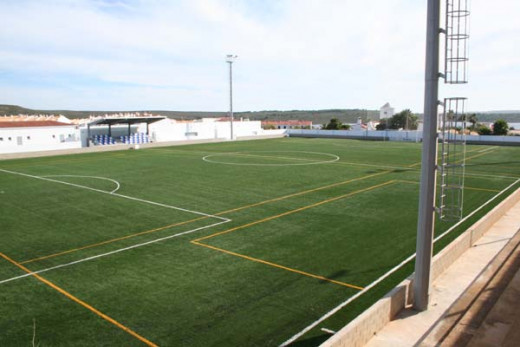 Imagen de Ses Arenes, campo de fútbol de Fornells.