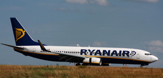 Avión de Ryanair