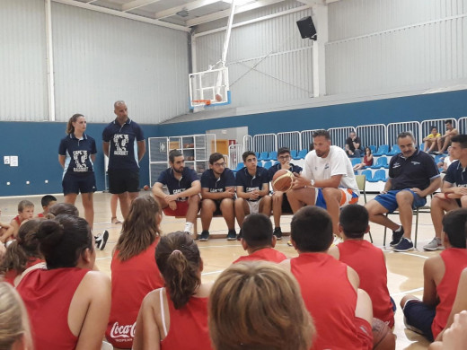 (Galería de fotos) Mario Stojic, de vuelta a Menorca