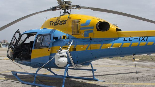 El helicóptero de tráfico sobrevolará las Islas