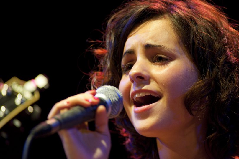 Andrea Motis, en un concierto.