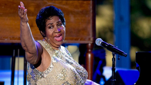 Aretha Franklin.