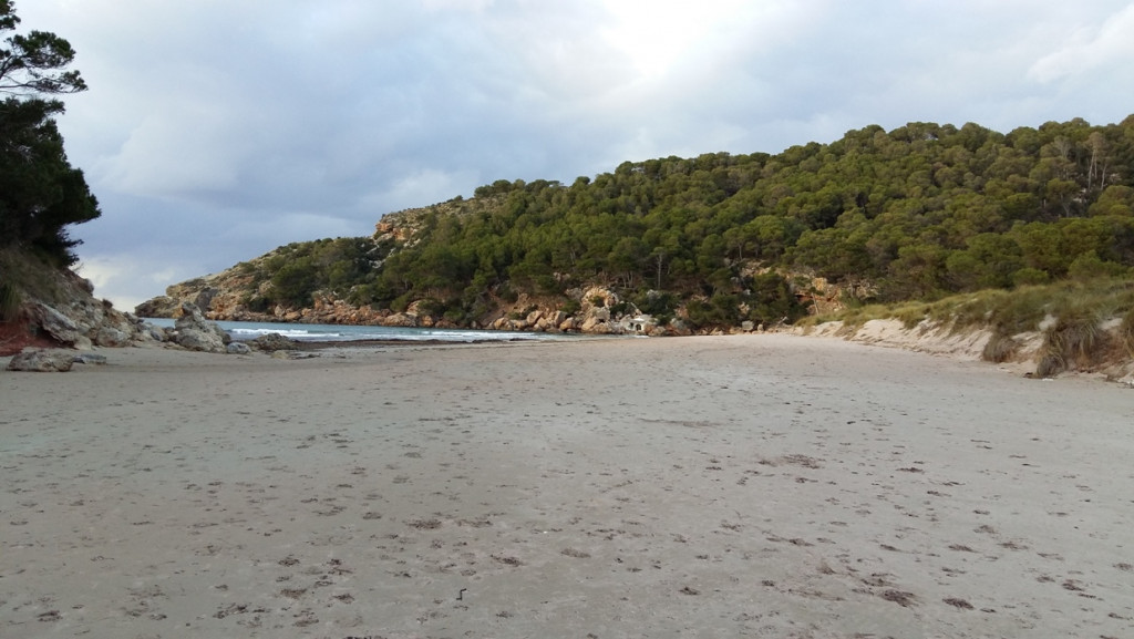 Playa de Es Bot, en Ciutadella.