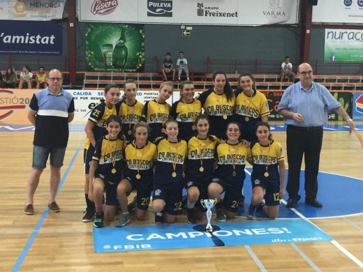 (Fotos) Boscos y La Salle Maó, campeones de la Copa AON infantil