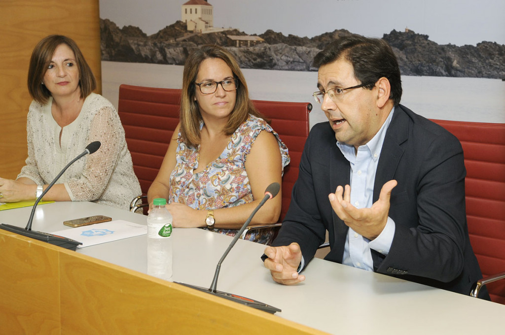 Imagen de la rueda de prensa celebrada esta mañana en el Consell de Menorca