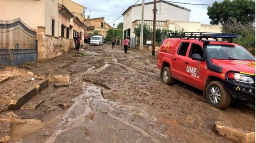 Imagen de la tragedia en Mallorca.