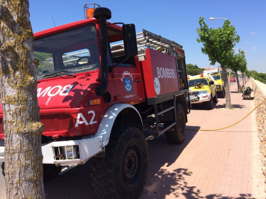 Camión de bomberos.