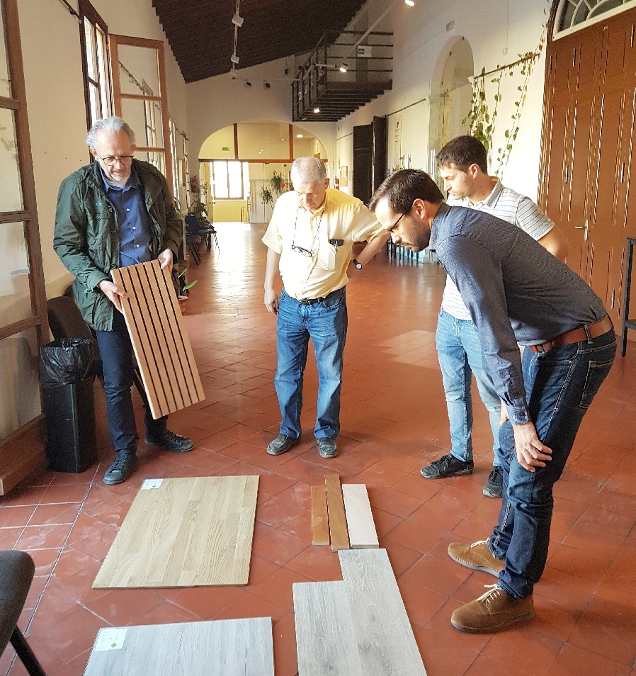 Imagen de las obras en el Claustro del Carmen de Maó