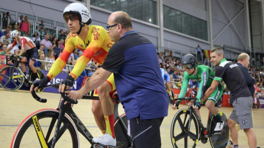 Albert Torres, durante una prueba (Foto: rfec.com)