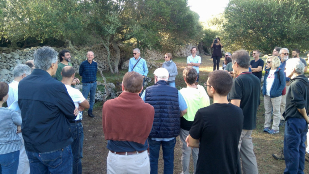 Charla en un momento de los cursos (Fotos: GOB Menorca)