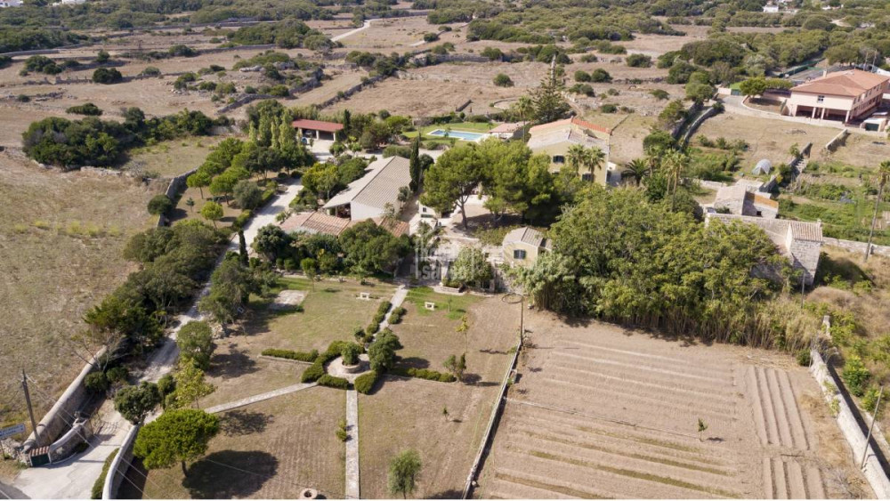 Vista aérea de la finca (Fotos: Bonnin Sansó)