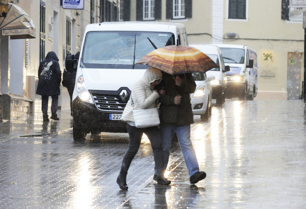 Se prevén chubascos y tormentas durante todo el fin de semana (Foto: Tolo Mercadal)