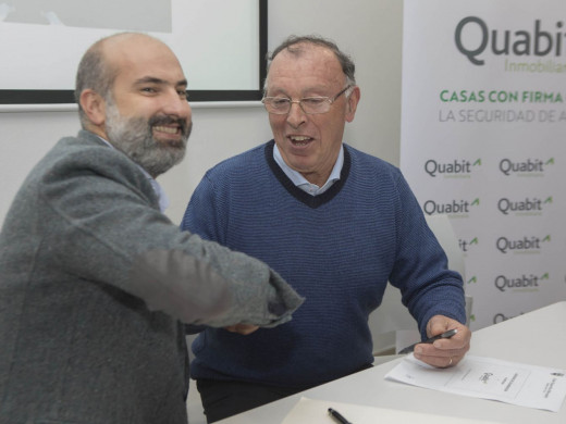 (Fotos) Quabit Inmobiliaria, nuevo patrocinador del Mercadal