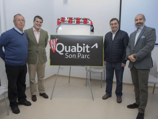 (Fotos) Quabit Inmobiliaria, nuevo patrocinador del Mercadal