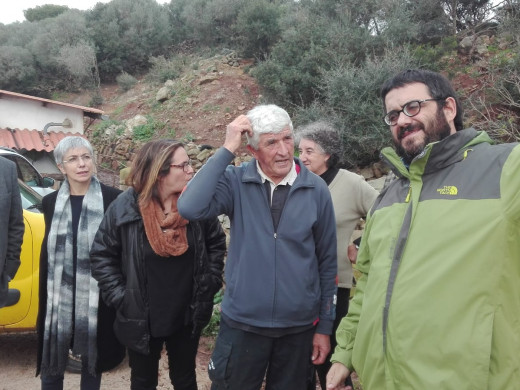 (Galería de fotos) El Govern evalúa los efectos del último temporal en Menorca