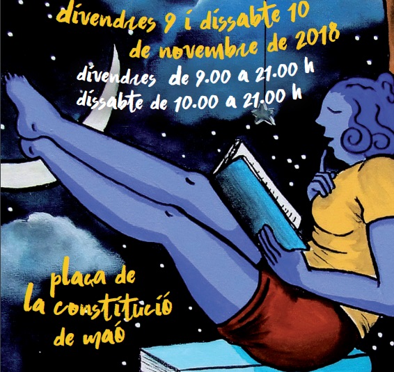 Imagen del cartel de la Feria del Libro en catalán 2018