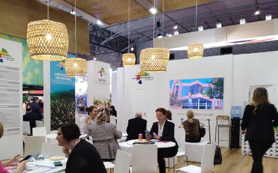 La Fundación Fomento del Turismo de Menorca participa en la feria IBTM World de Barcelona