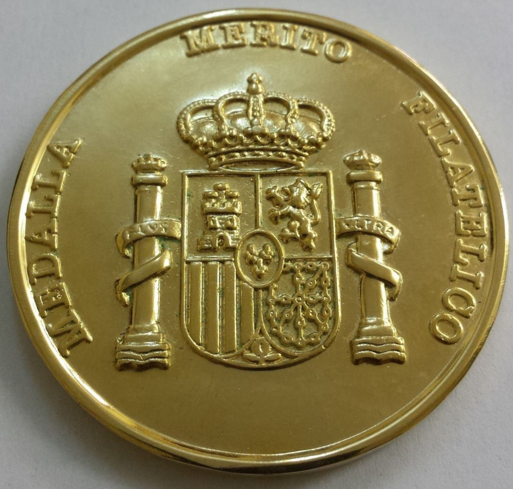 Medalla de Oro al Mérito Filatélico