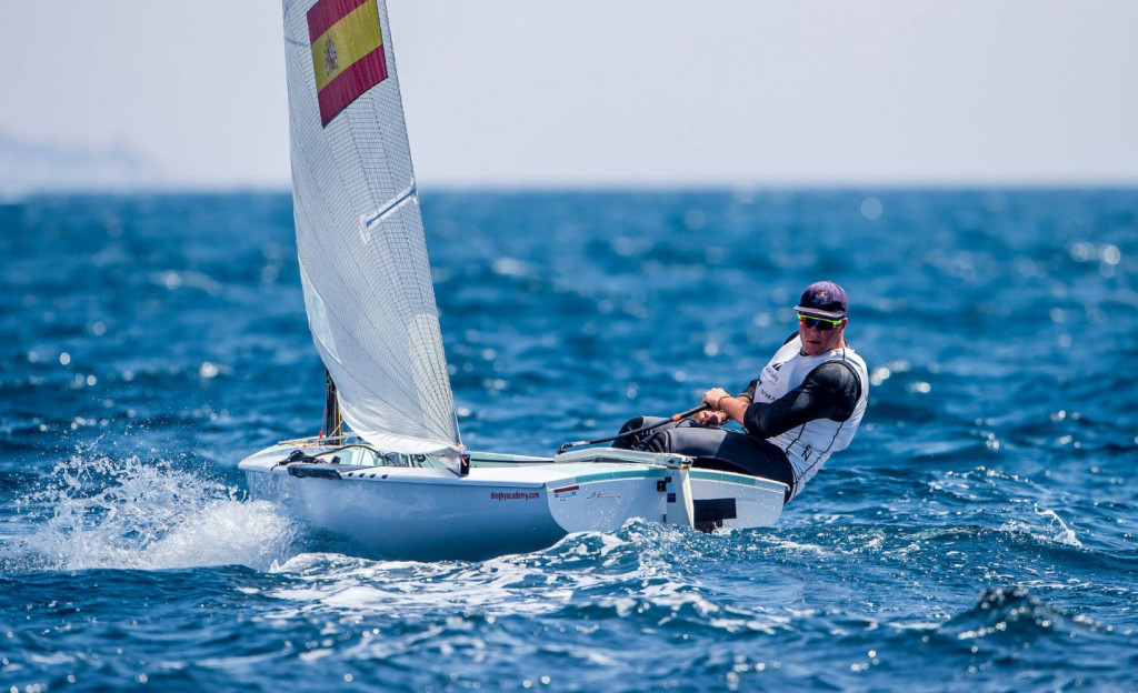 Joan Cardona, durante una regata (Foto: Jesús Renedo)