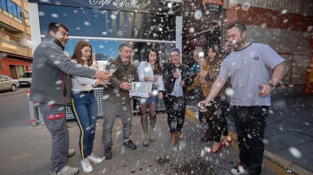 Celebración de un premio.