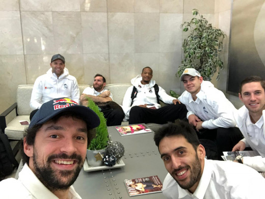 Selfie de Llull en el viaje a Estambul (Foto @23Llull)