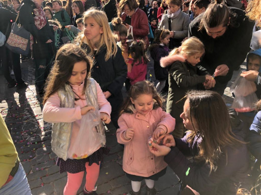 (Fotos) “Mestre Roc” pone el reloj de Maó a punto para las campanadas infantiles