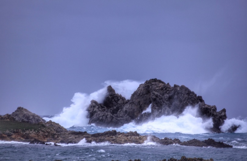 Imagen del temporal de @Meteo Menorca