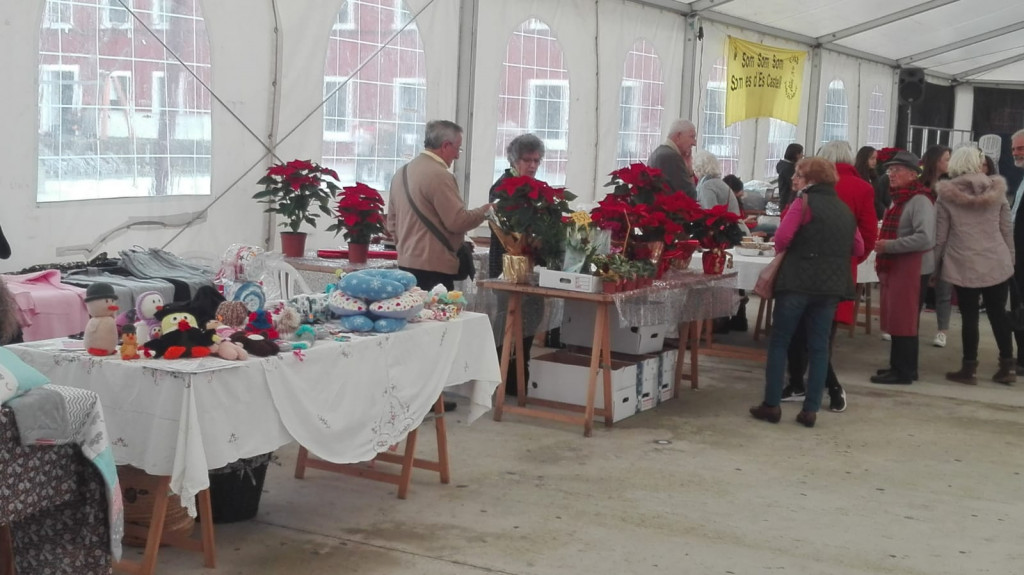 Ambiente navideño.