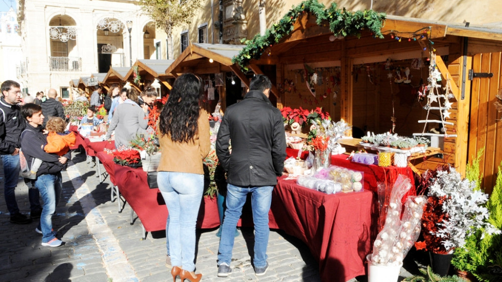 Ambiente navideño.