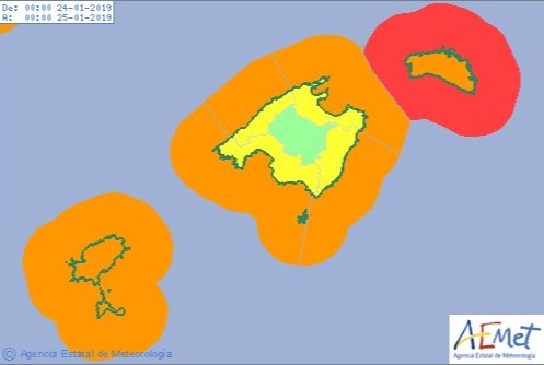 El temporal traerá rachas de viento fuerte